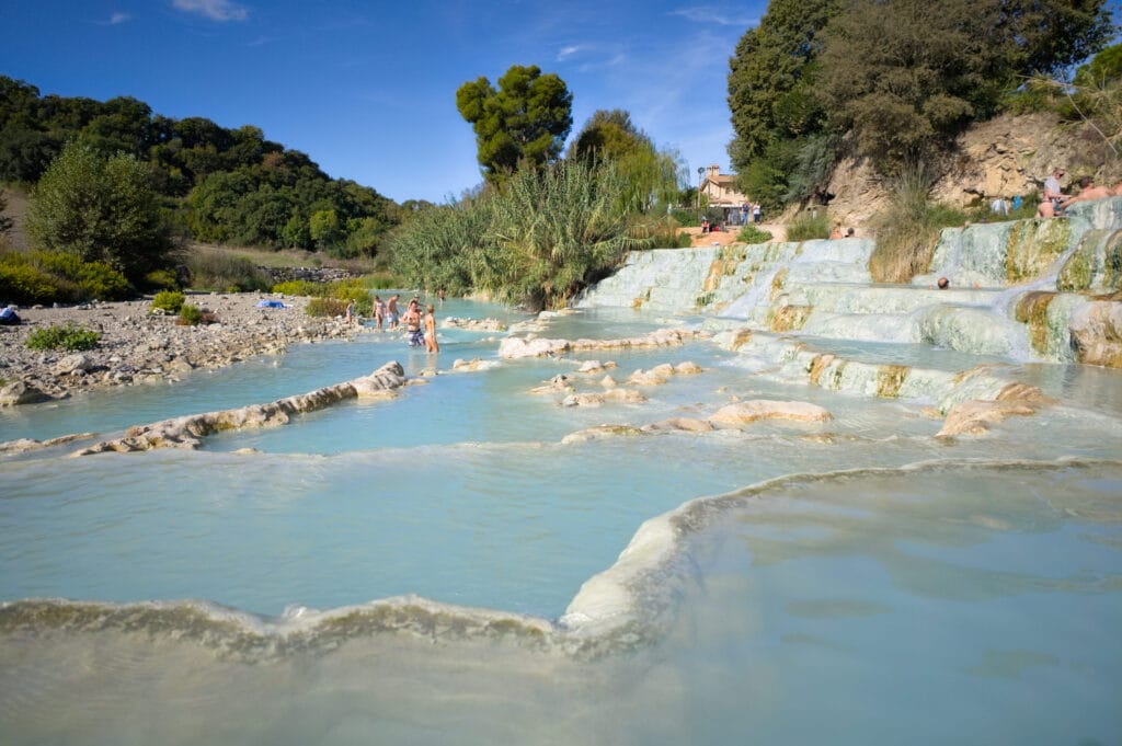 bassins thermes de saturnia