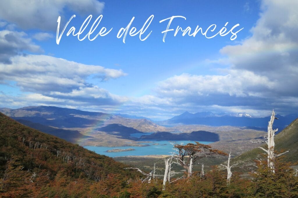 rainbow over the Franch Valley