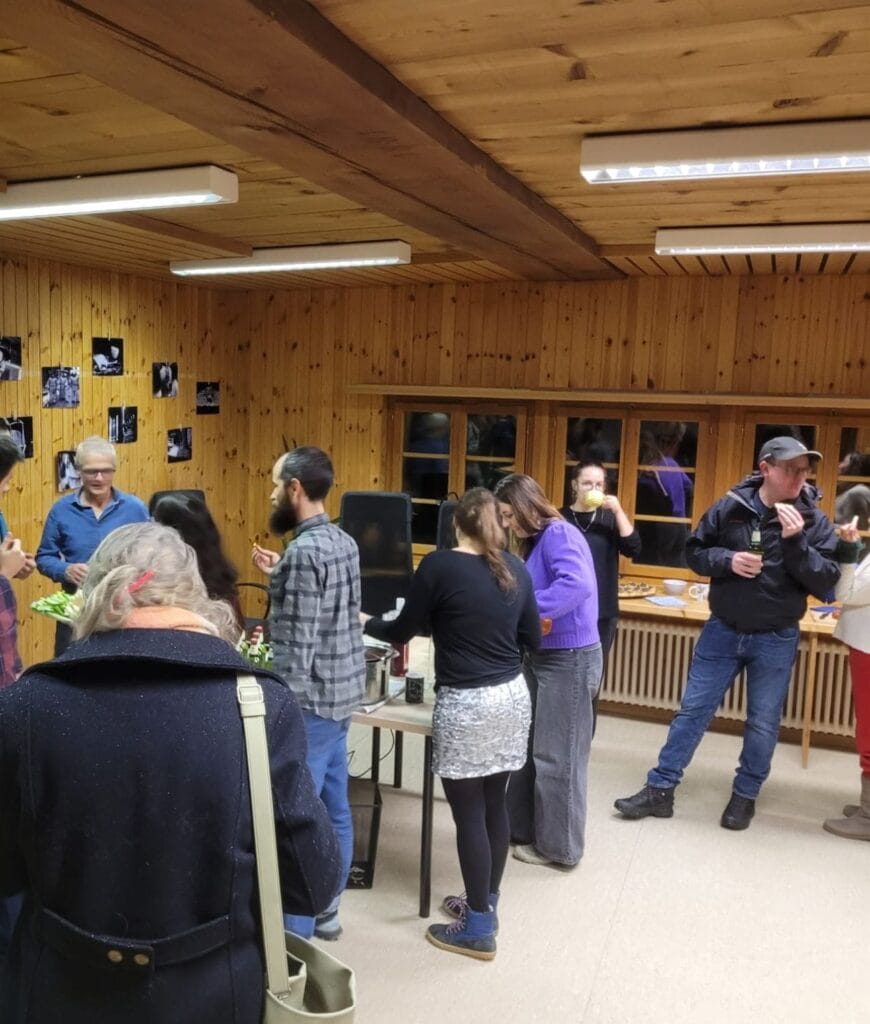 apéro à l'espace trava