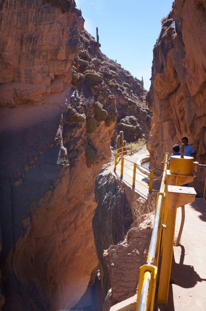 canyon dans le nord-ouest de l'Argentine