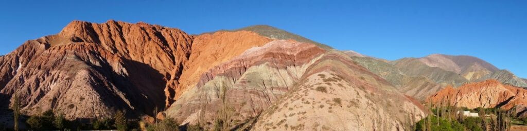 the 7-colour hill at Purmamarca