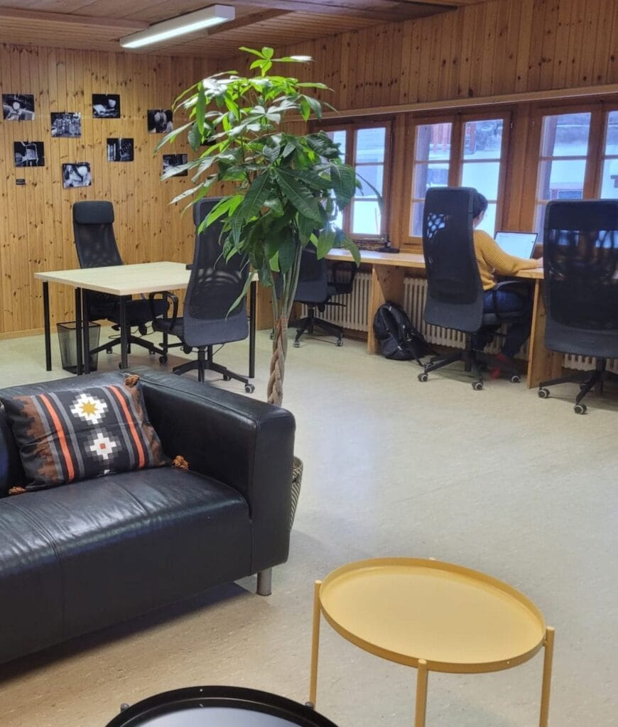 l'espace de coworking Trava aux Haudères