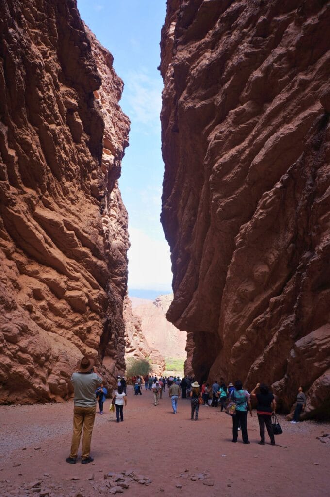 dans la gorge du diable, Quebrada de las Conchas