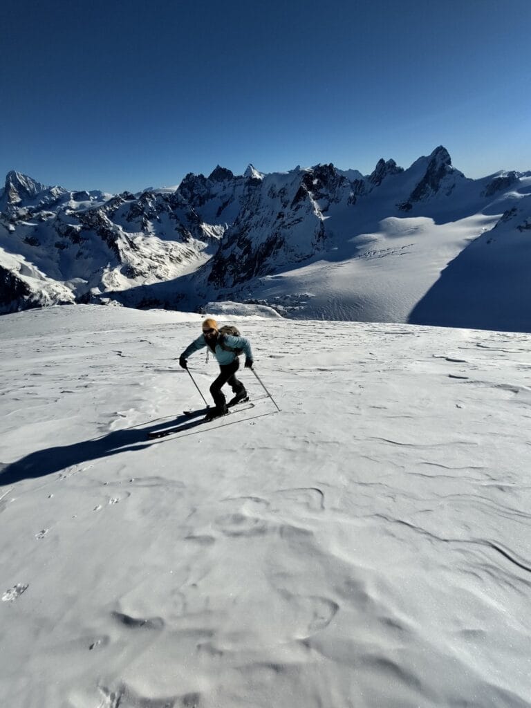 la montée du Pigne