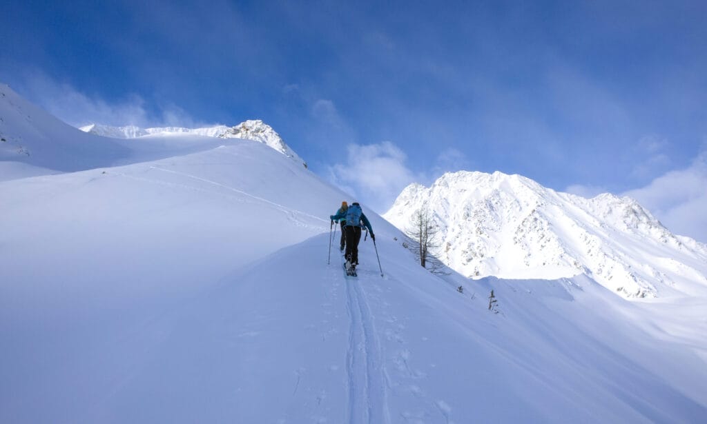 Moraine sur la montée entre Arolla et la cabane des vignettes