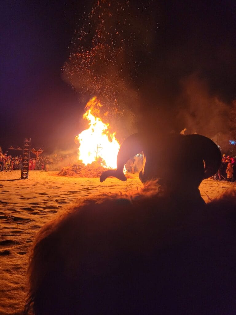 fin de carnaval - bûcher