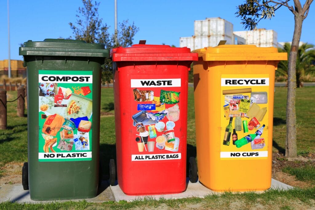 poubelles de tri