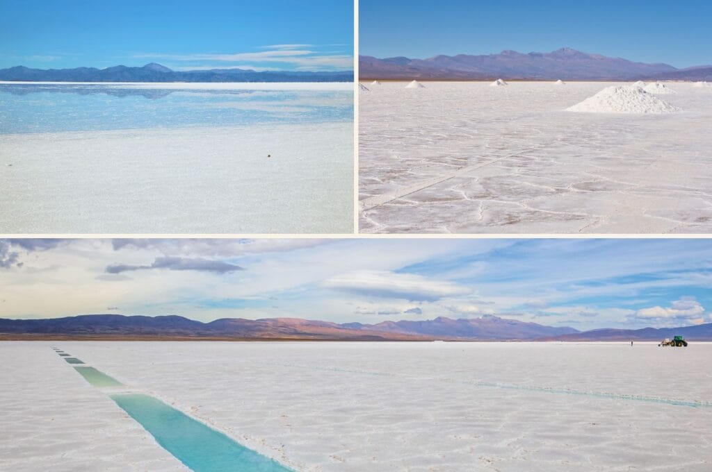 les salinas grandes, les marais salais du nord de l'Argentine