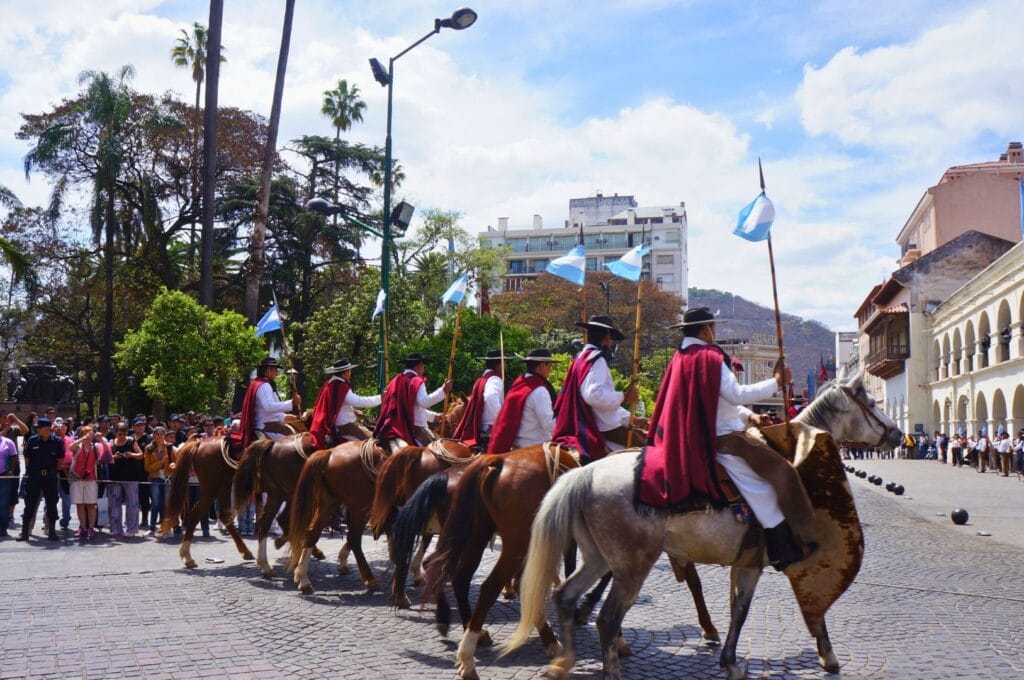 dans le centre de Salta