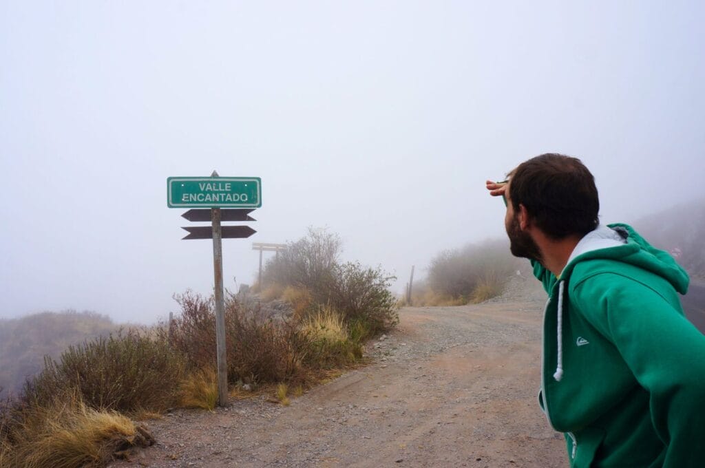 la vallée enchantée sur la boucle sud de Salta