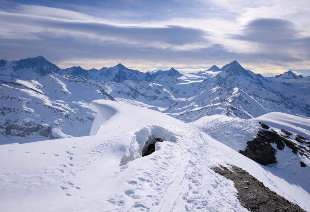 Le sommet d'Hiver du Sasseneire