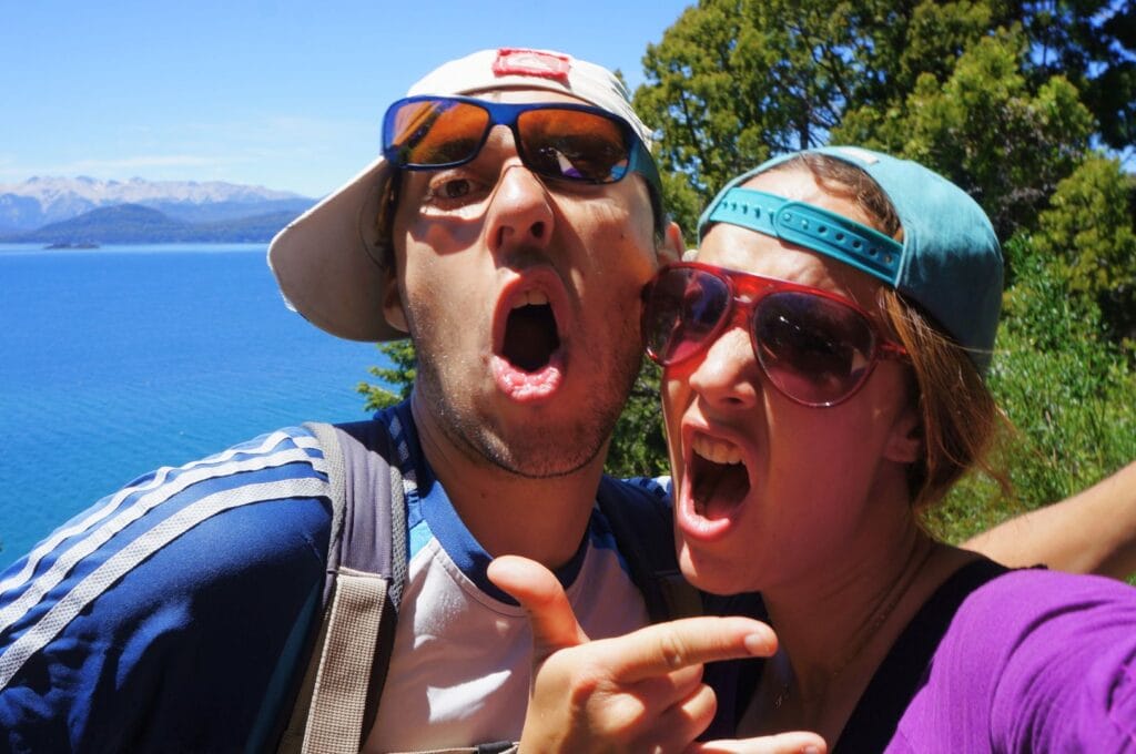 Fabienne et Benoit à Bariloche