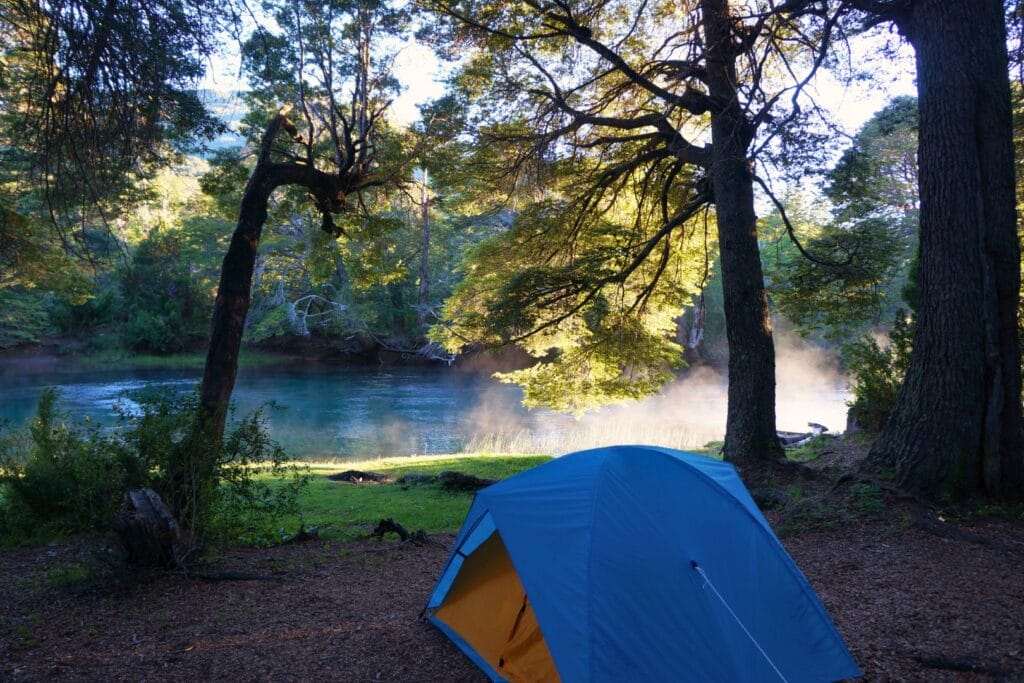 camping dans le parc national nahuel huapi