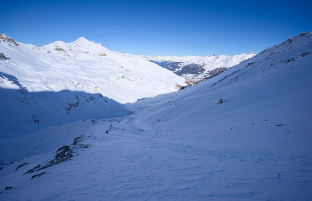 dans le vallon sous le glacier de Vouasson