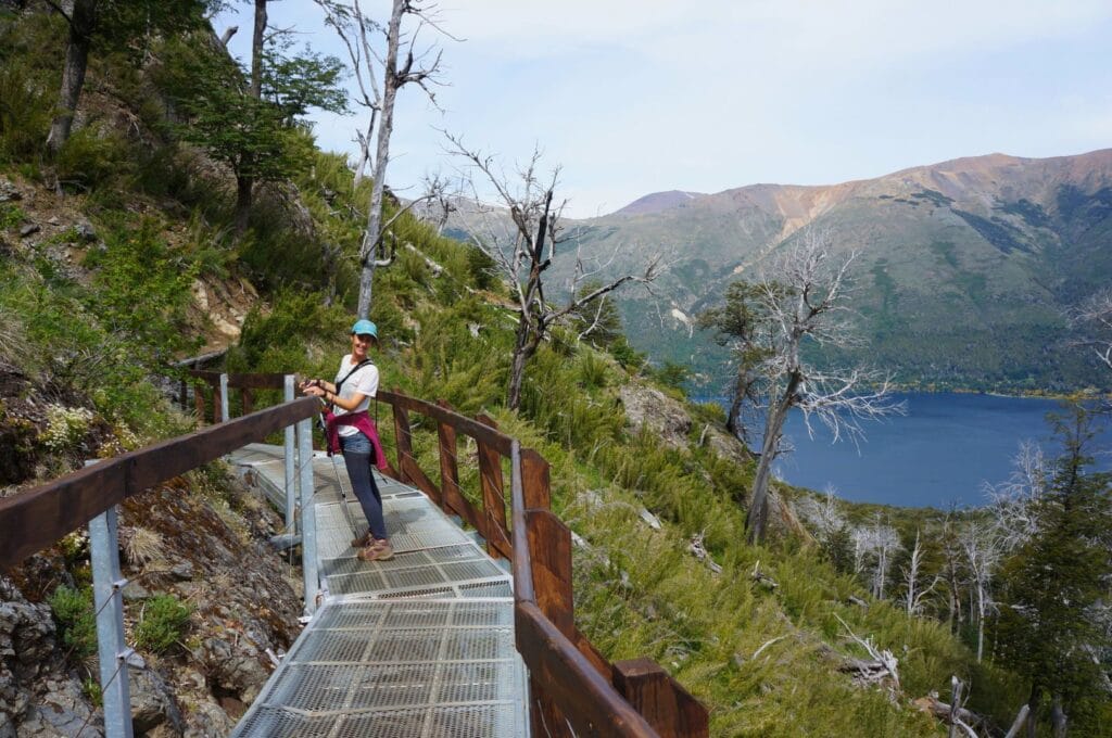 sentier dans la péninsule llao llao