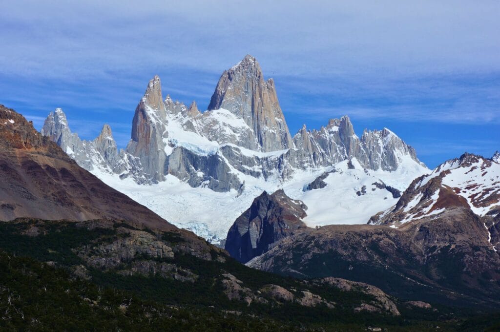 vue depuis le mirador du Fitz roy