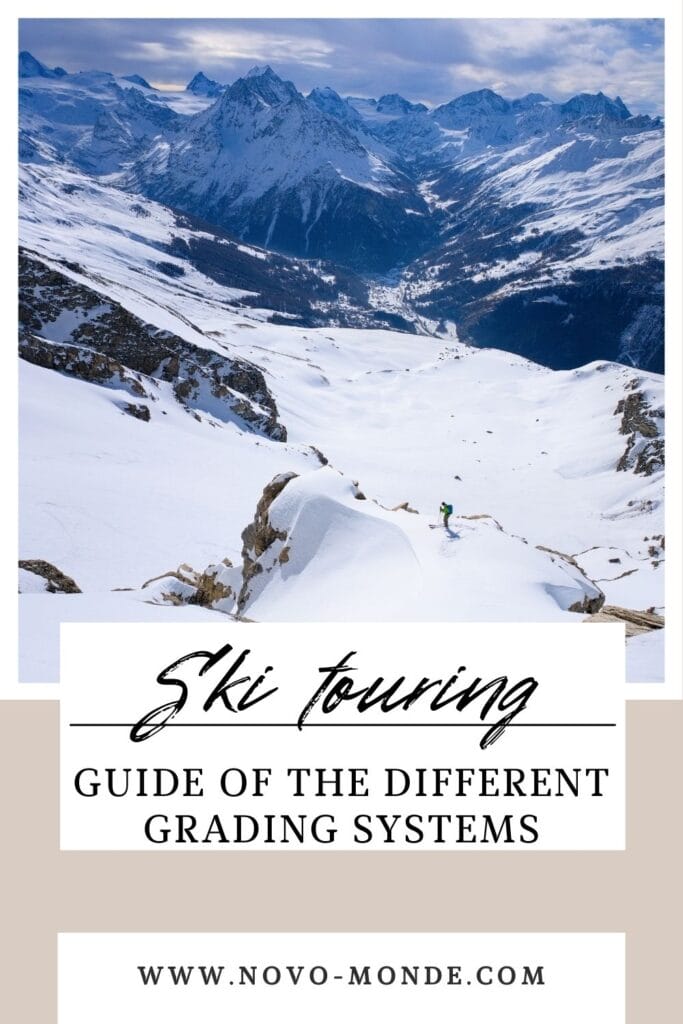 guide of the different ski touring grading systems